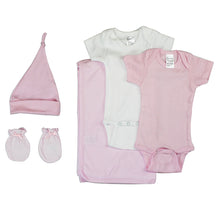 Newborn Baby Girl Bambini 5 Piece Layette Baby Shower Gift Set