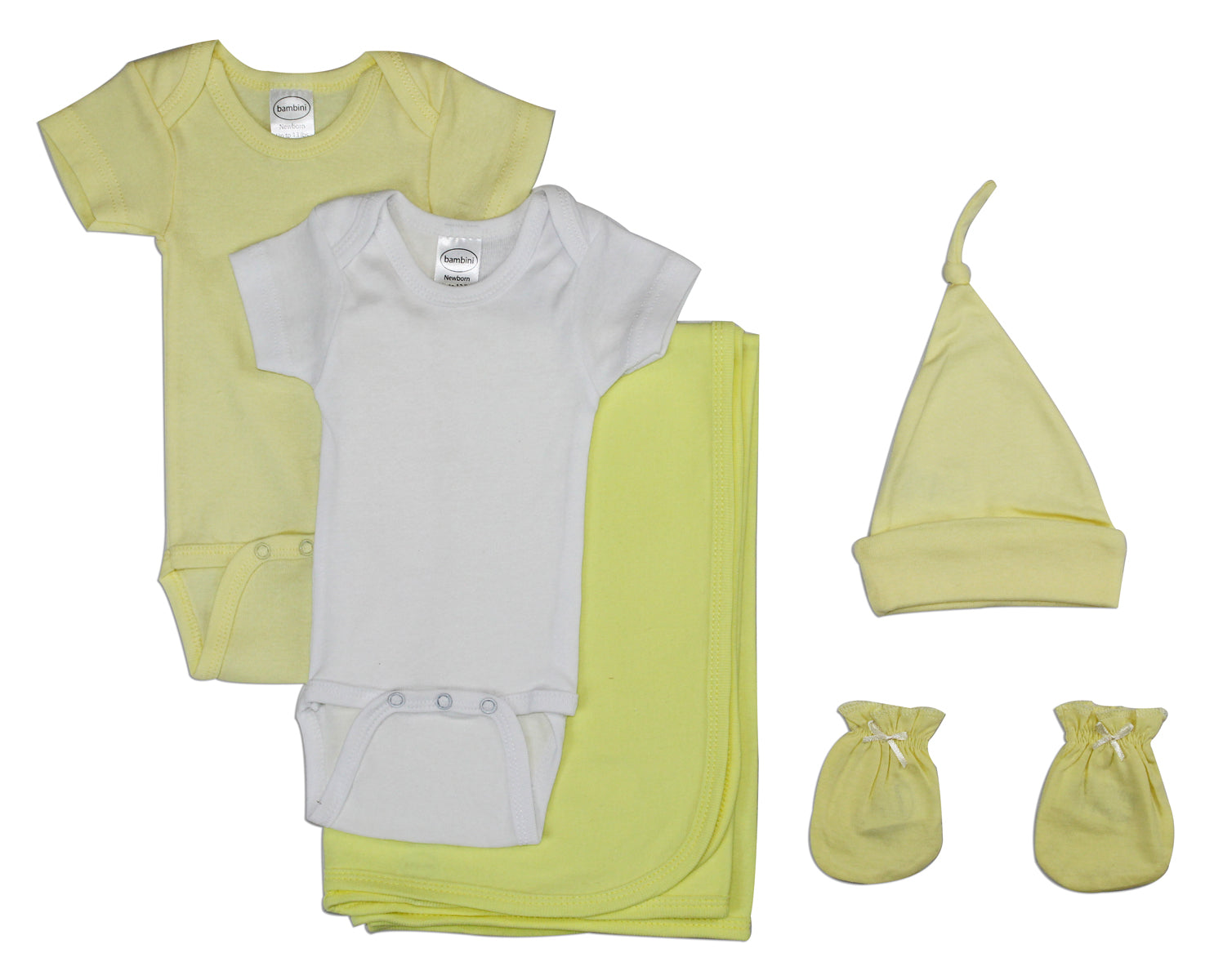 Newborn Baby Bambini 5 Piece Layette Set
