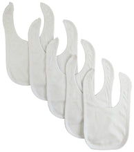 Solid White Bambini Bib (Pack of 5)