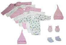 Newborn Baby Girl Bambini 9 Piece Layette Baby Shower Gift Set
