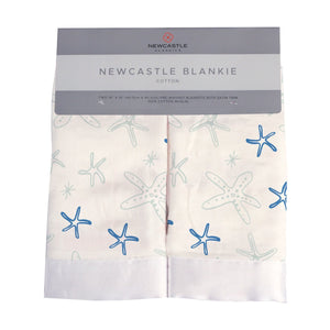 Starfish Cotton Muslin Security Blankie