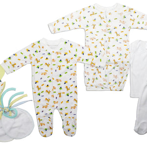 Neutral Newborn Baby Bambini 10 Piece Layette Baby Shower Gift Set