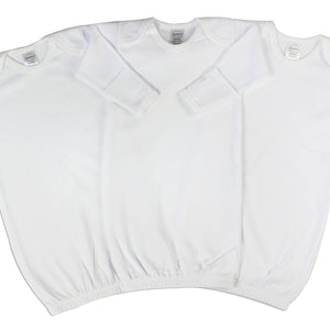 Neutral Newborn Baby Bambini 3 Piece Gown Set