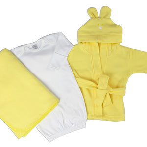 Neutral Newborn Baby Bambini 3 Piece Layette Set