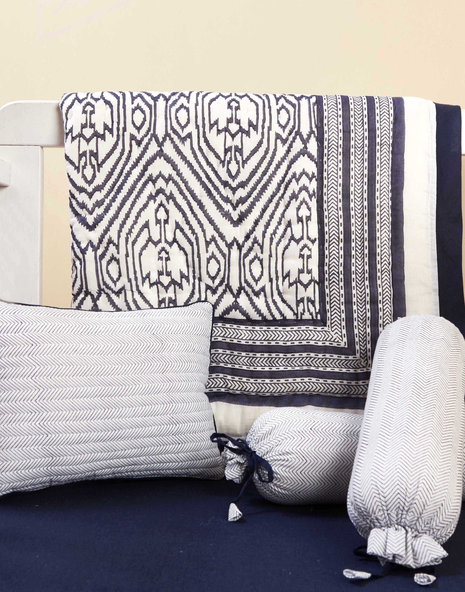 5 Pc Crib Quilt Set Perfect Newborn Gift