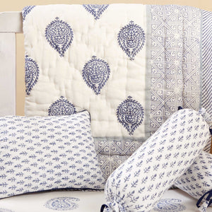 5 Pc Crib Quilt Set Perfect Newborn Gift