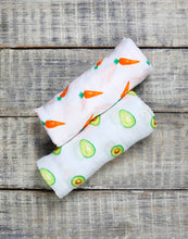 Organic Breathable First Foods Baby Swaddle Set