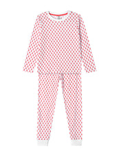 Pink City Organic Cotton Knit Toddler & Big Kid Pj Set
