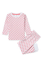 Pink City Organic Cotton Knit Toddler & Big Kid Pj Set