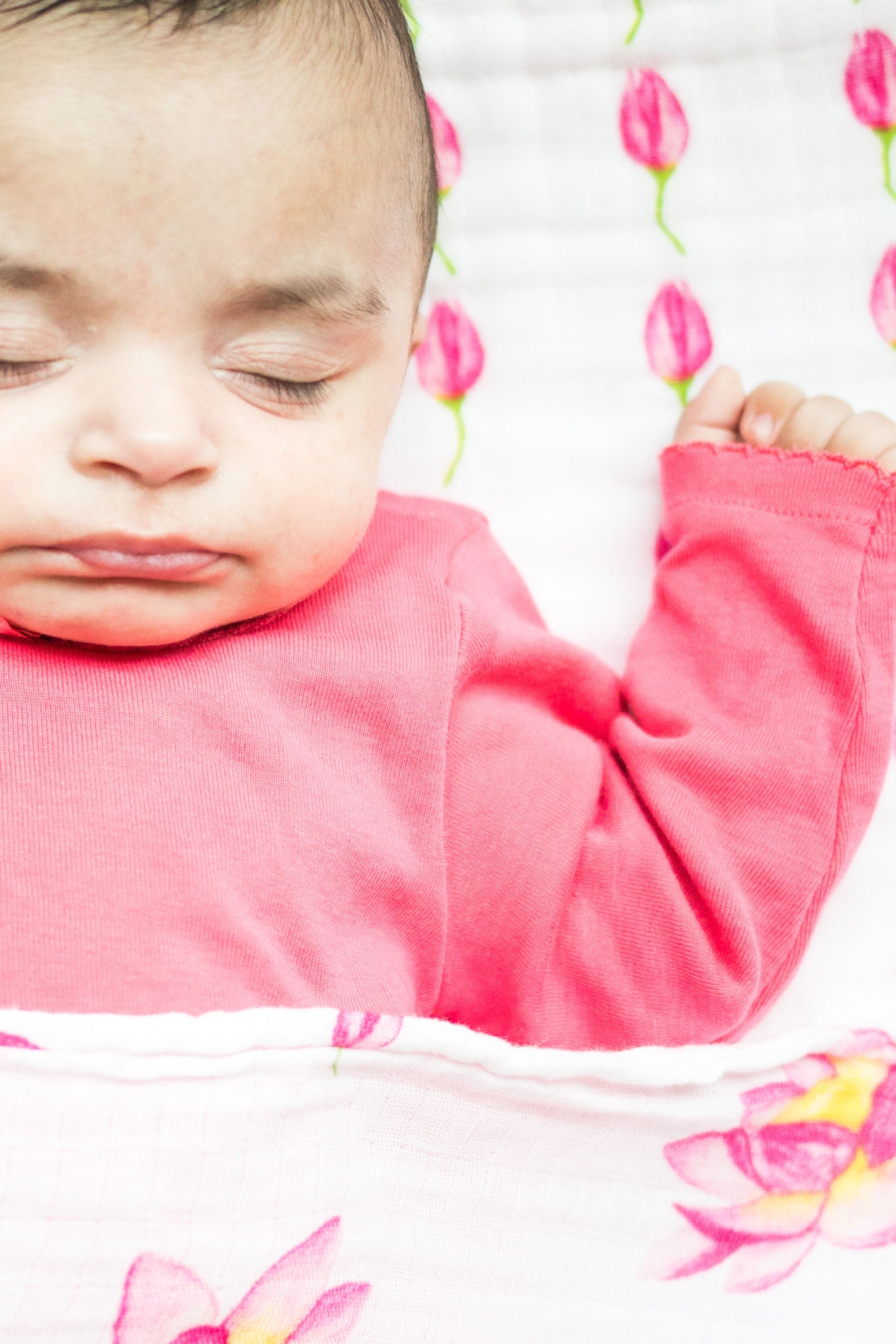 Organic Cotton Breathable Magical Lotus Baby Swaddle