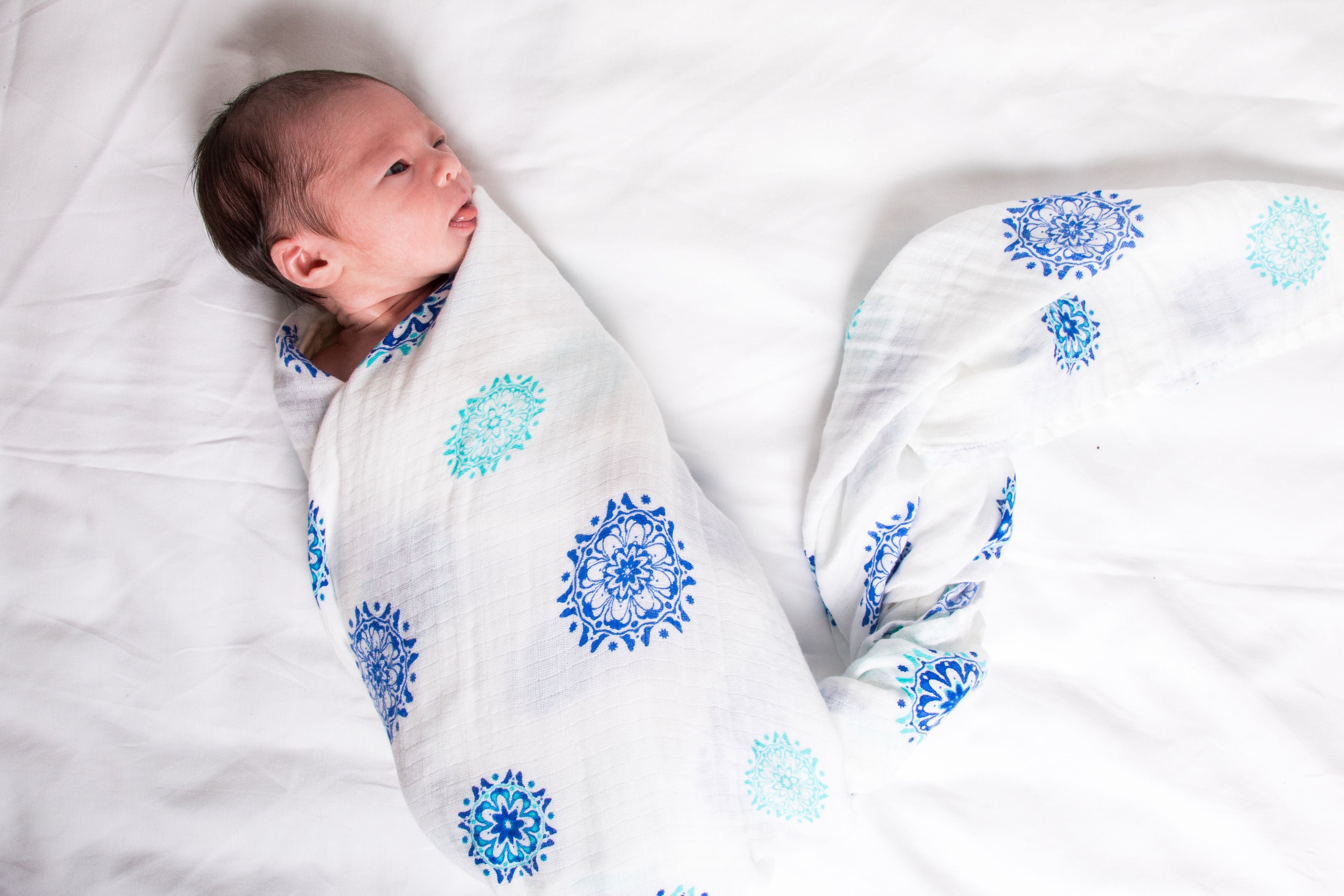 Organic Cotton Protector Series Baby Swaddle Set