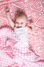 Pink Rainbow Organic Breathable Cotton Baby Swaddle