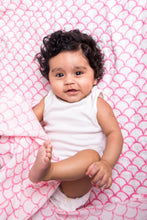 Pink Rainbow Organic Breathable Cotton Baby Swaddle