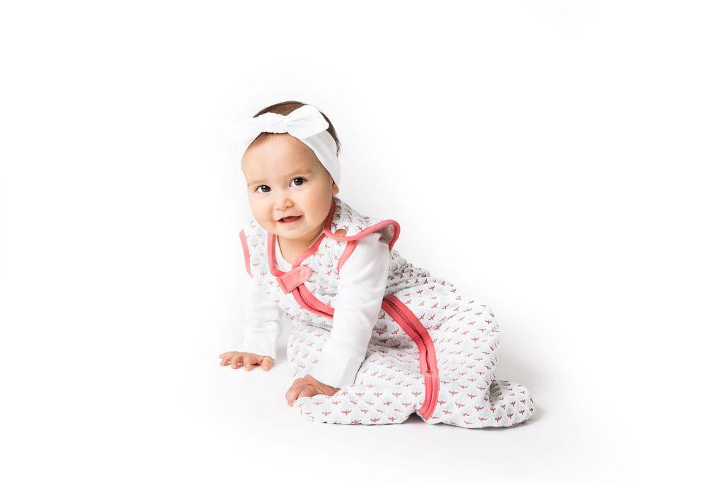 Lightweight Miami Cotton Wearable Baby Sleep Bag