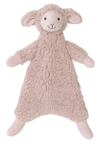 Cute Peach Lamb Lotus Tuttle Stuffed Toy by Happy Horse