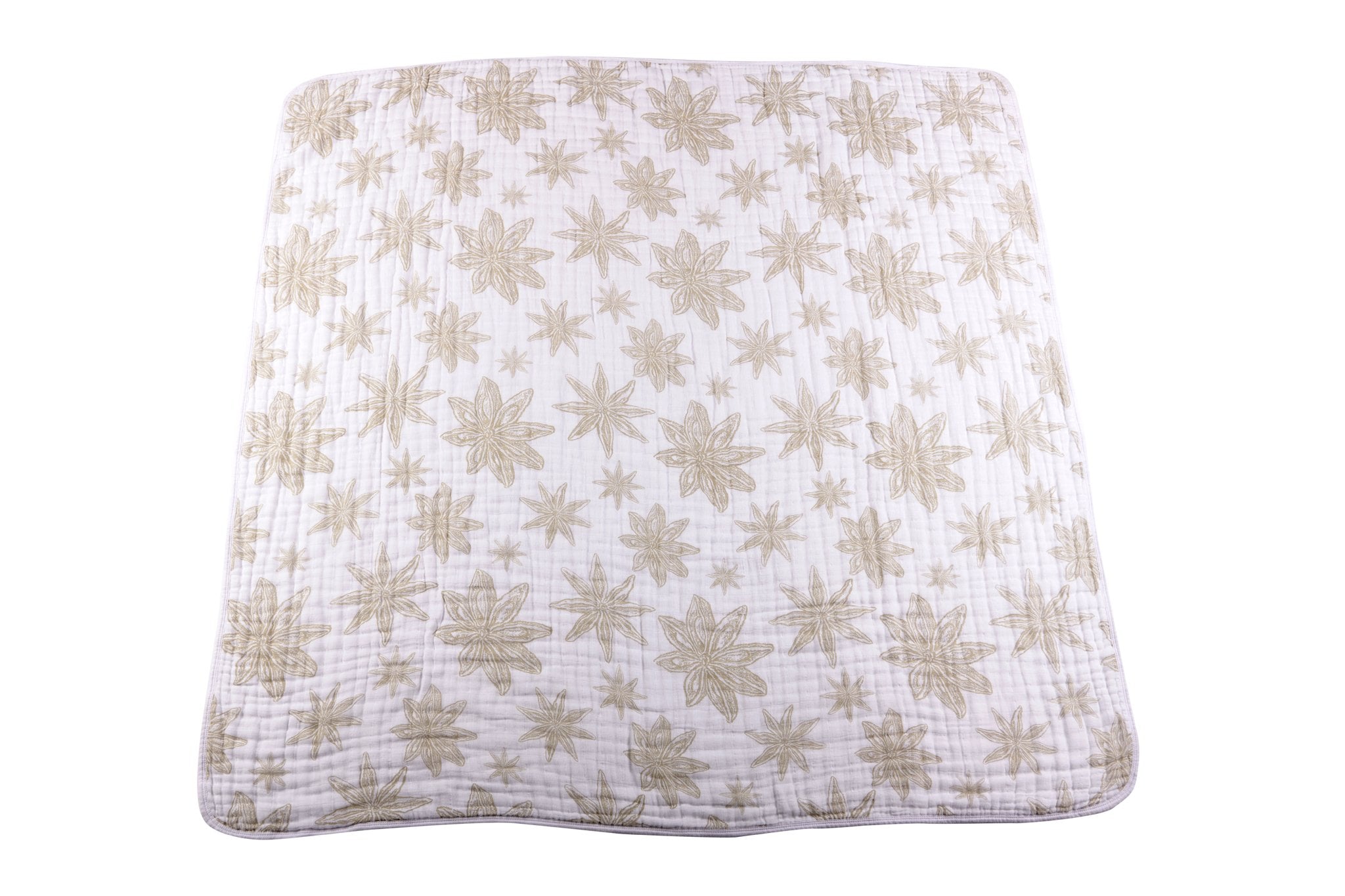Star Anise Cotton Muslin Newcastle Blanket