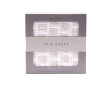 Traveler Dot Cotton Muslin Crib Sheet