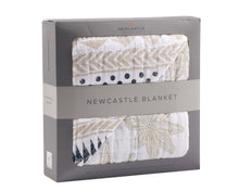 Pyramid Print And Star Anise Cotton Muslin Newcastle Blanket