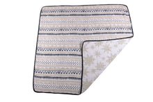 Pyramid Print And Star Anise Cotton Muslin Newcastle Blanket