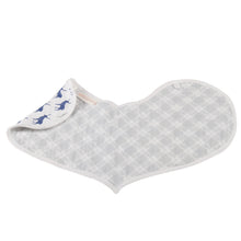 In The Wild Elephant Cotton Heart Bibs 2PK