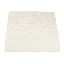 Watercolor Star and White Bamboo Muslin Newcastle Blanket