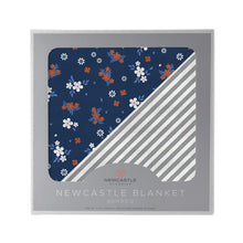 Serenity and Finley Stripe Bamboo Newcastle Infant Blanket