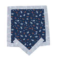 Serenity Floral Bamboo Muslin Comfy Security Baby Blankie