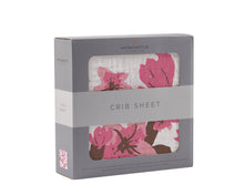 Cherry Blossom Bamboo Muslin Baby Crib Sheet