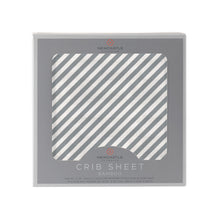 Finley Stripe Bamboo Soft Breathable And Comfy Crib Sheet