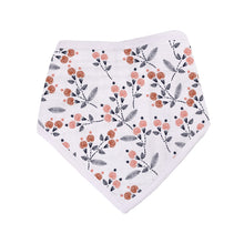 Blooms Bamboo Bandana Bibs 3PK with Two Snap Closure