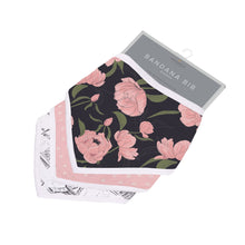 London, Paris, New York Bandana Bamboo Muslin Bib Set of 3