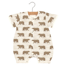 Goodnight Bear Bamboo Newcastle Silhouette Mini Romper