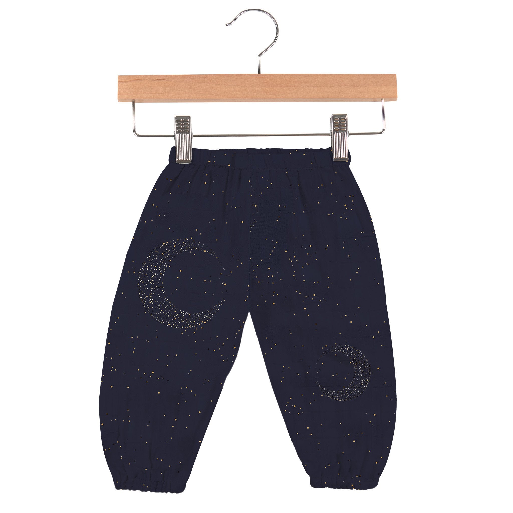 Midnight Moon Bamboo Elastic Waist Newcastle Mini Pants