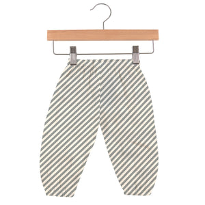 Finley Stripe Bamboo Elastic Waist Newcastle Mini Pants