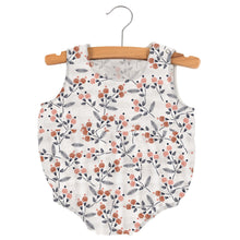 Floral Bamboo Muslin Newcastle Mini Bubble with Snaps at Bottom