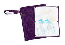 BPA-free Damask Pumparoo Wet & Dry Bag with Staging Mat