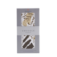 Animal Print Bamboo Swaddle