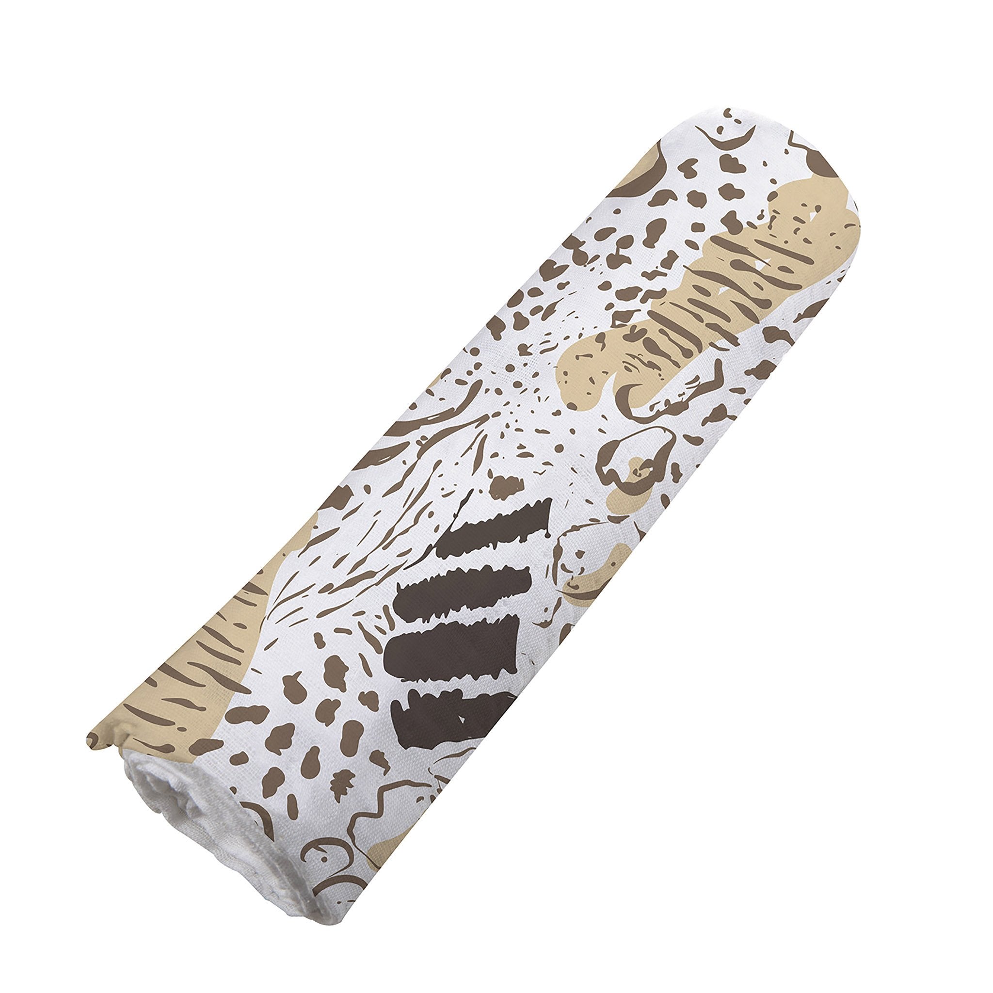 Animal Print Bamboo Swaddle