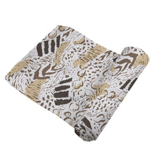 Animal Print Bamboo Swaddle