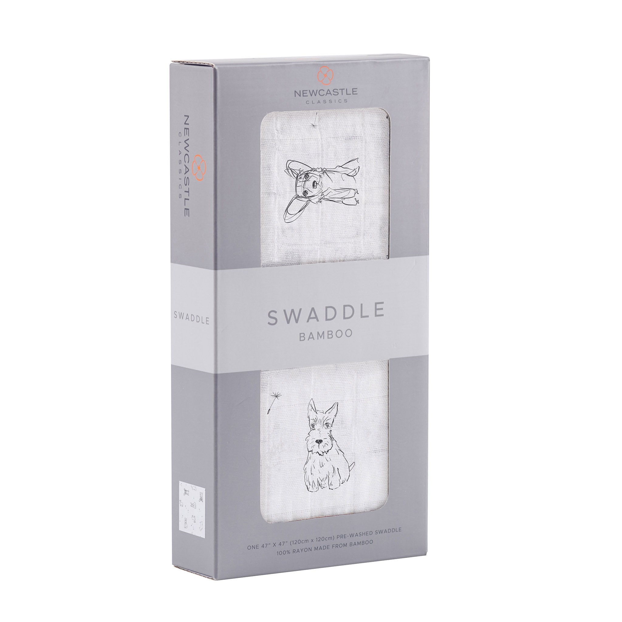 Corgi Bamboo Muslin Swaddle