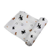 Natural Bamboo Made Cowboys Swaddle