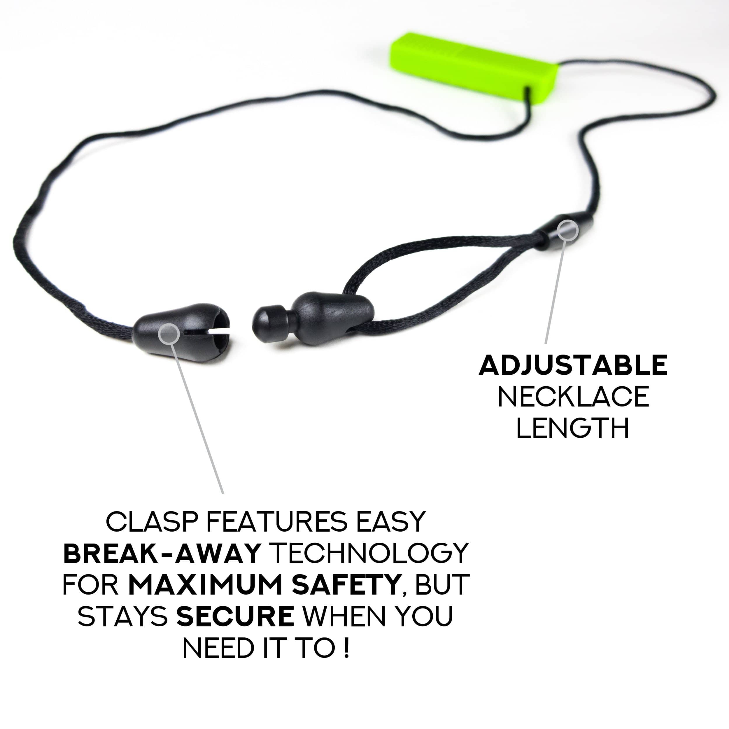 Sensory Brick Chew Necklace with Pencil Topper