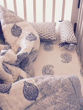 Handcrafted Muslin Bag & Baby Shower Bedding Gift Set