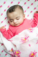 Organic Cotton Breathable Magical Lotus Baby Swaddle