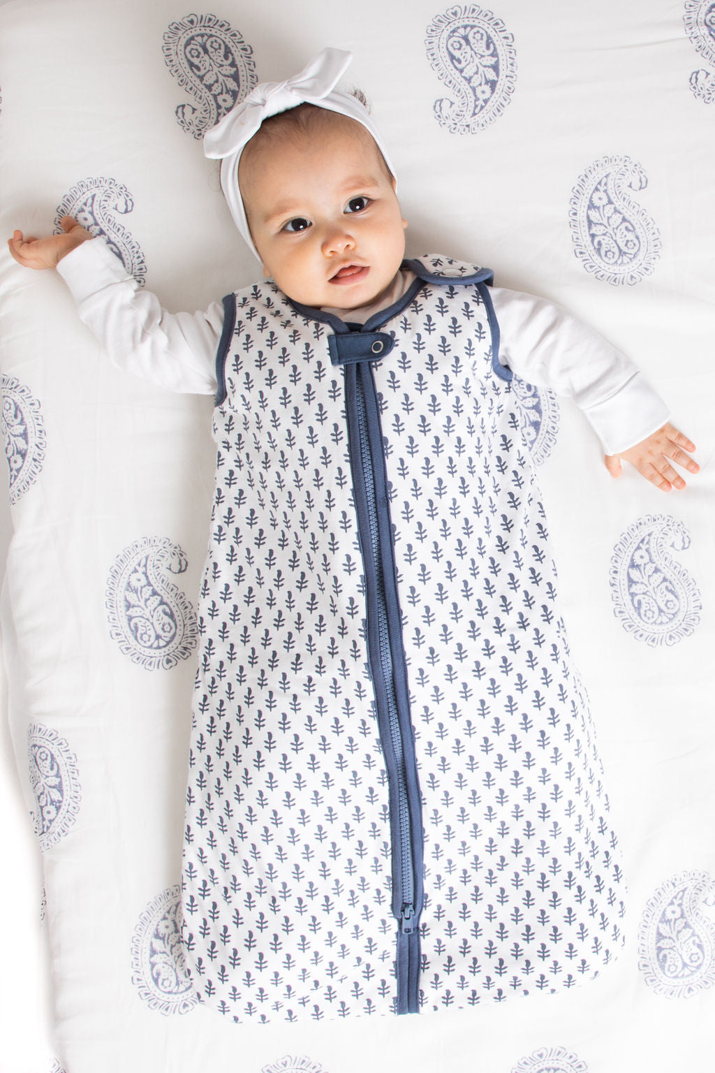 Fort Wearable Quilted Cotton Baby Sleep Bag