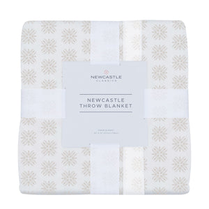Traveler Dot Cotton Newcastle Throw Blanket