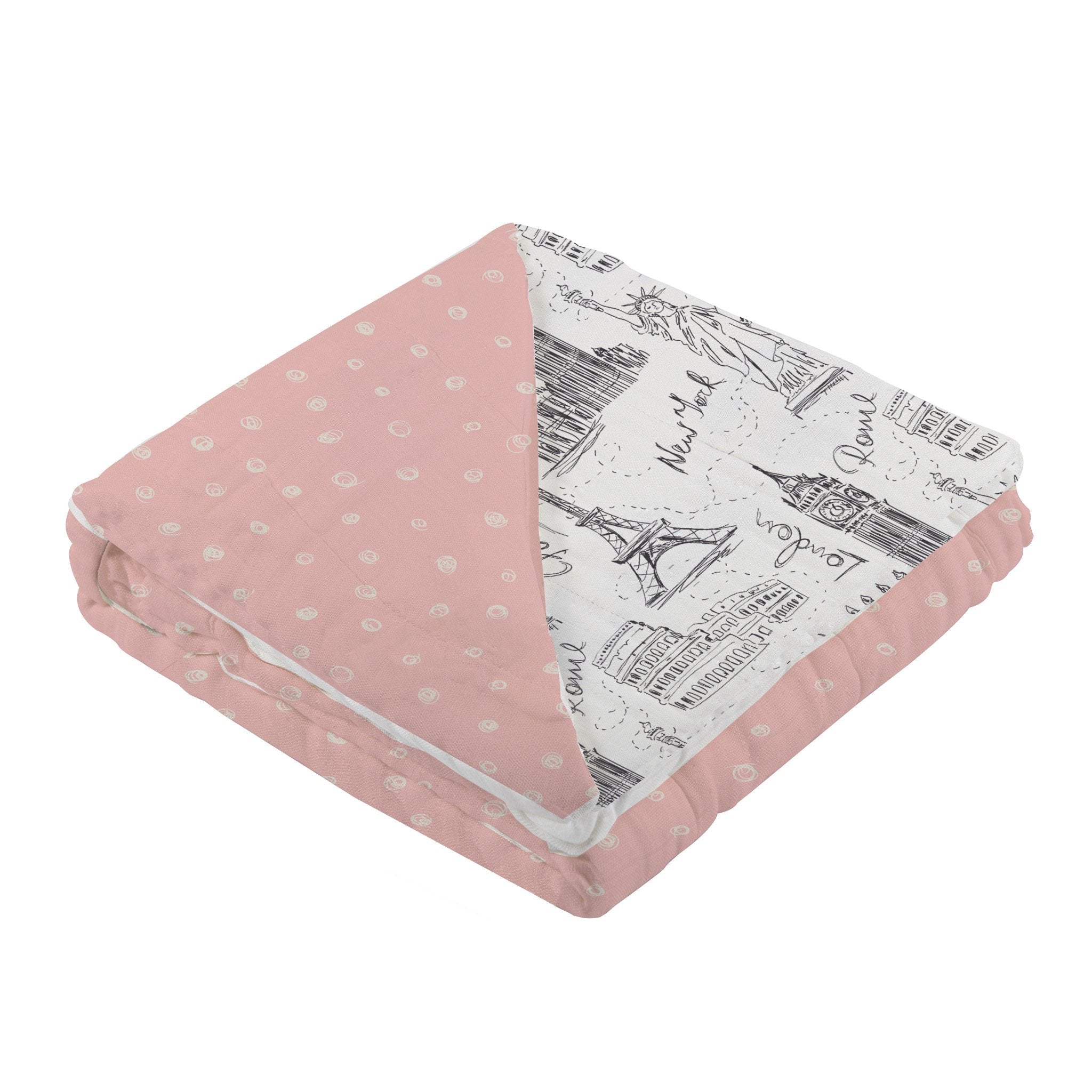 Pearl London, Paris, New York Bamboo Newcastle Blanket