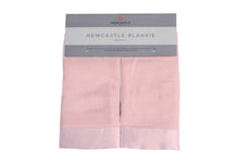 Pink Rose Bamboo Muslin Newcastle Baby Blankie