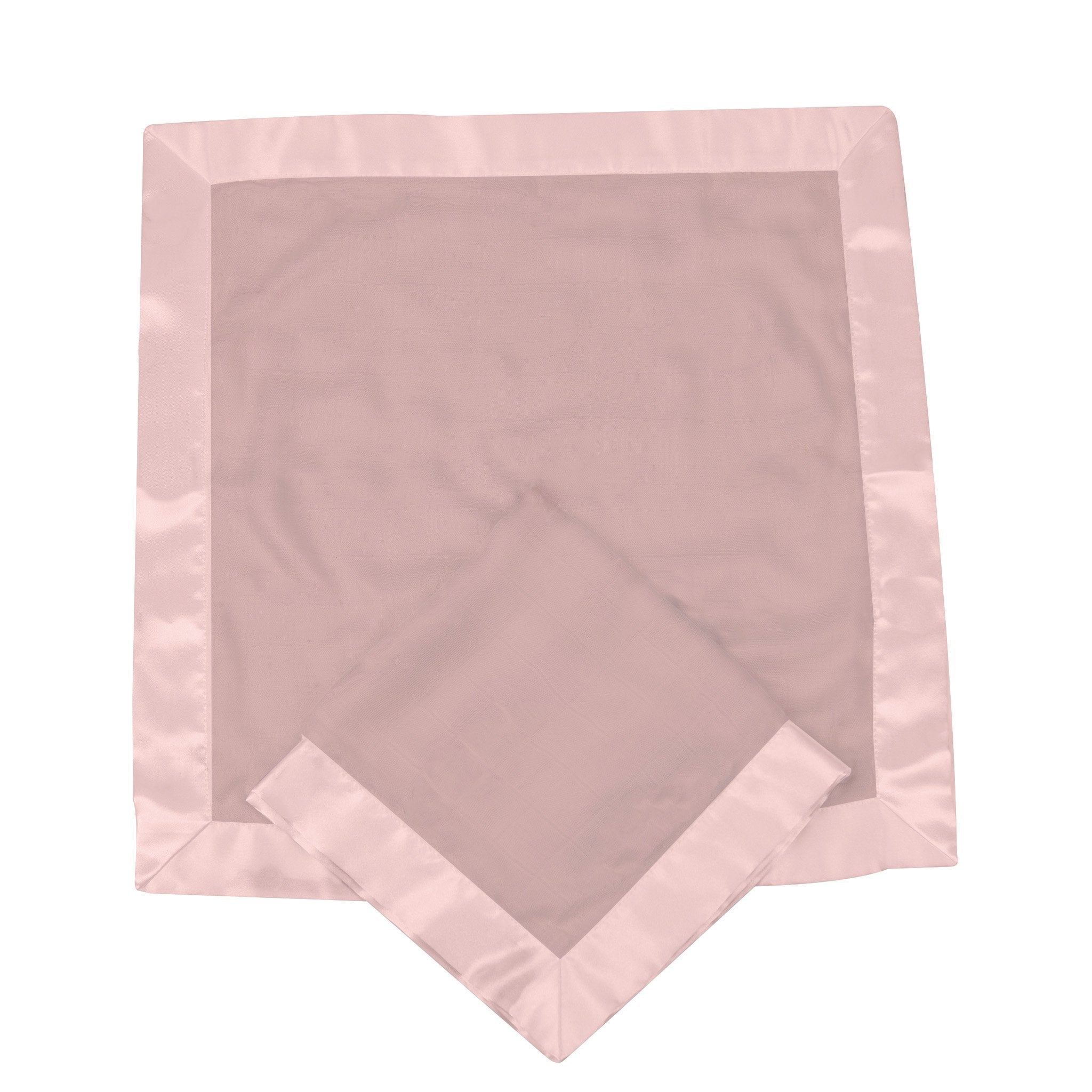 Pink Rose Bamboo Muslin Newcastle Baby Blankie