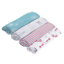 Dandelions Bamboo Muslin Swaddle 4PK